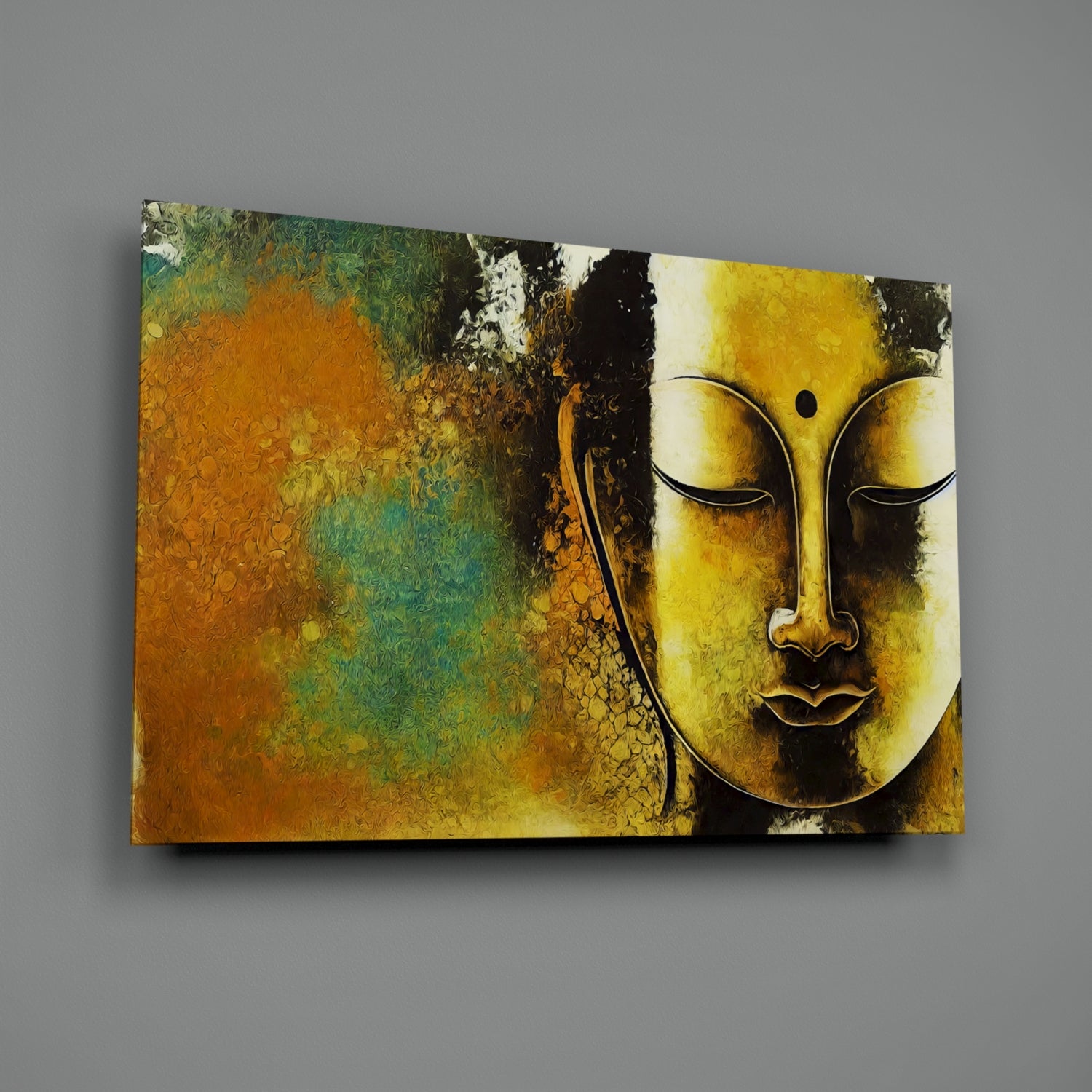 Buddha Glass Wall Art  || Designer Collection | Insigne Art Design.