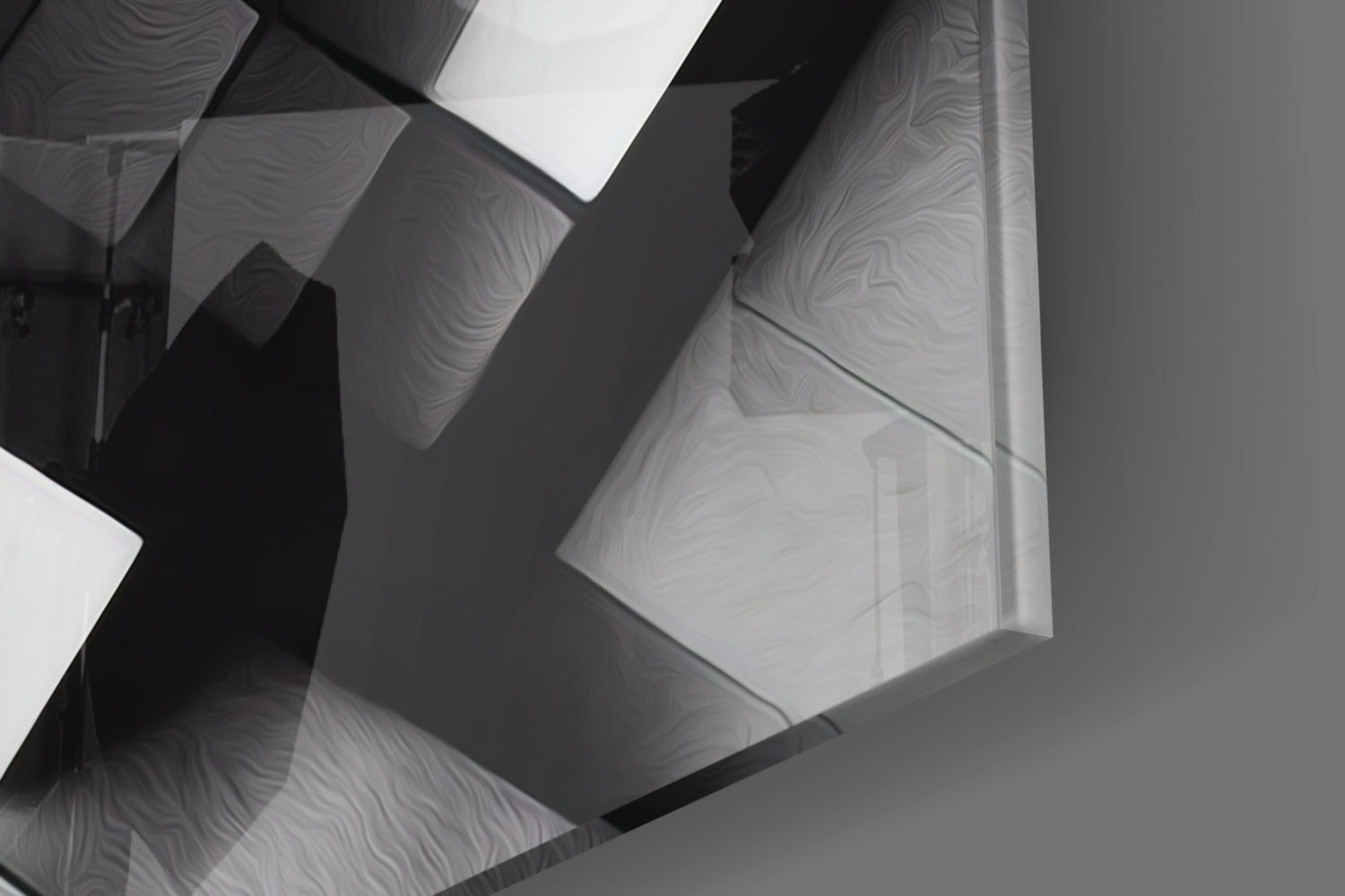 Cubic Glass Wall Art  || Designers Collection | Insigne Art Design.