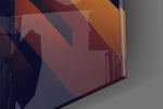 Lion King artwork anchoring a wall with bold dramatic palette