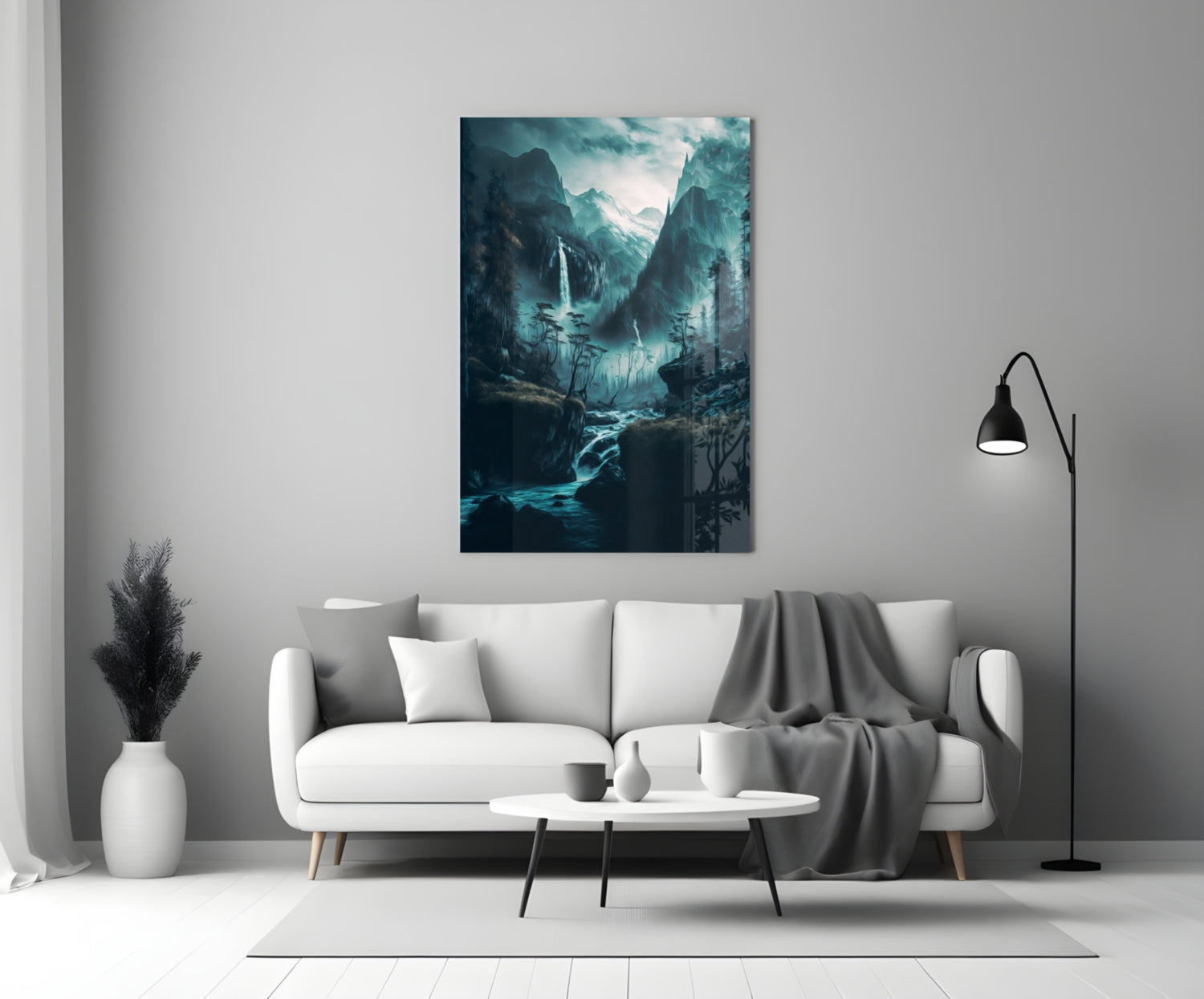 Dreamtopia Glass Wall Art  || Designers Collection | Insigne Art Design.