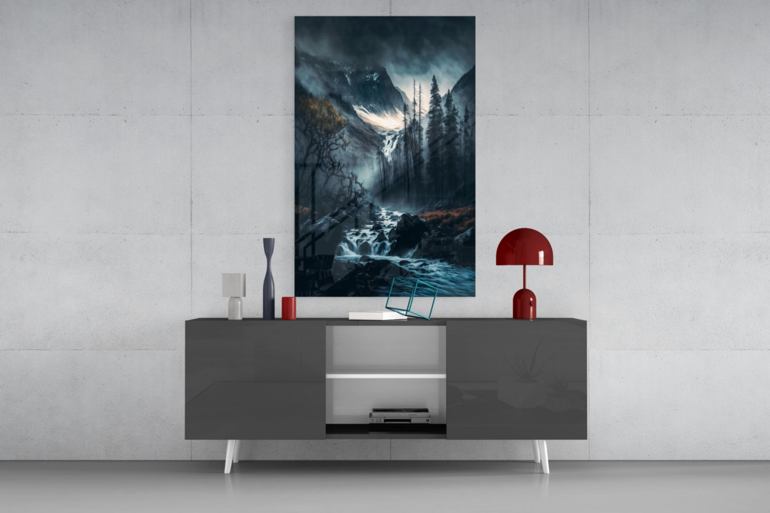 Dreamtopia Glass Wall Art  || Designers Collection | Insigne Art Design.