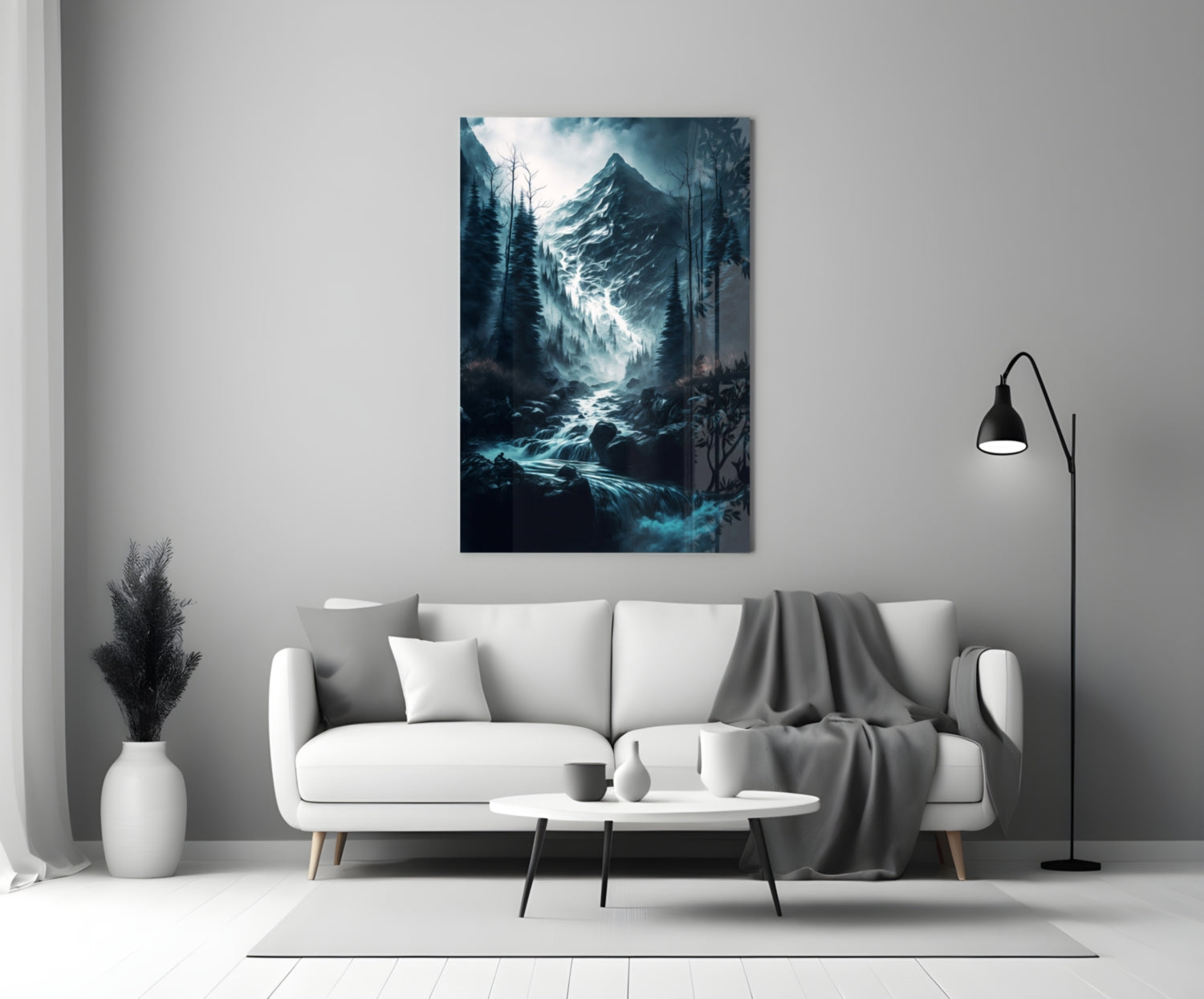 Dreamtopia Glass Wall Art  || Designers Collection | Insigne Art Design.