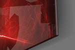Iconic Michael Jordan artwork anchoring a wall with bold dramatic palette