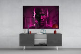 Iconic Michael Jordan panel catching lamp light to reveal its electric pulse
