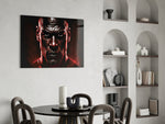 Iconic Michael Jordan panel adding editorial drama to a study