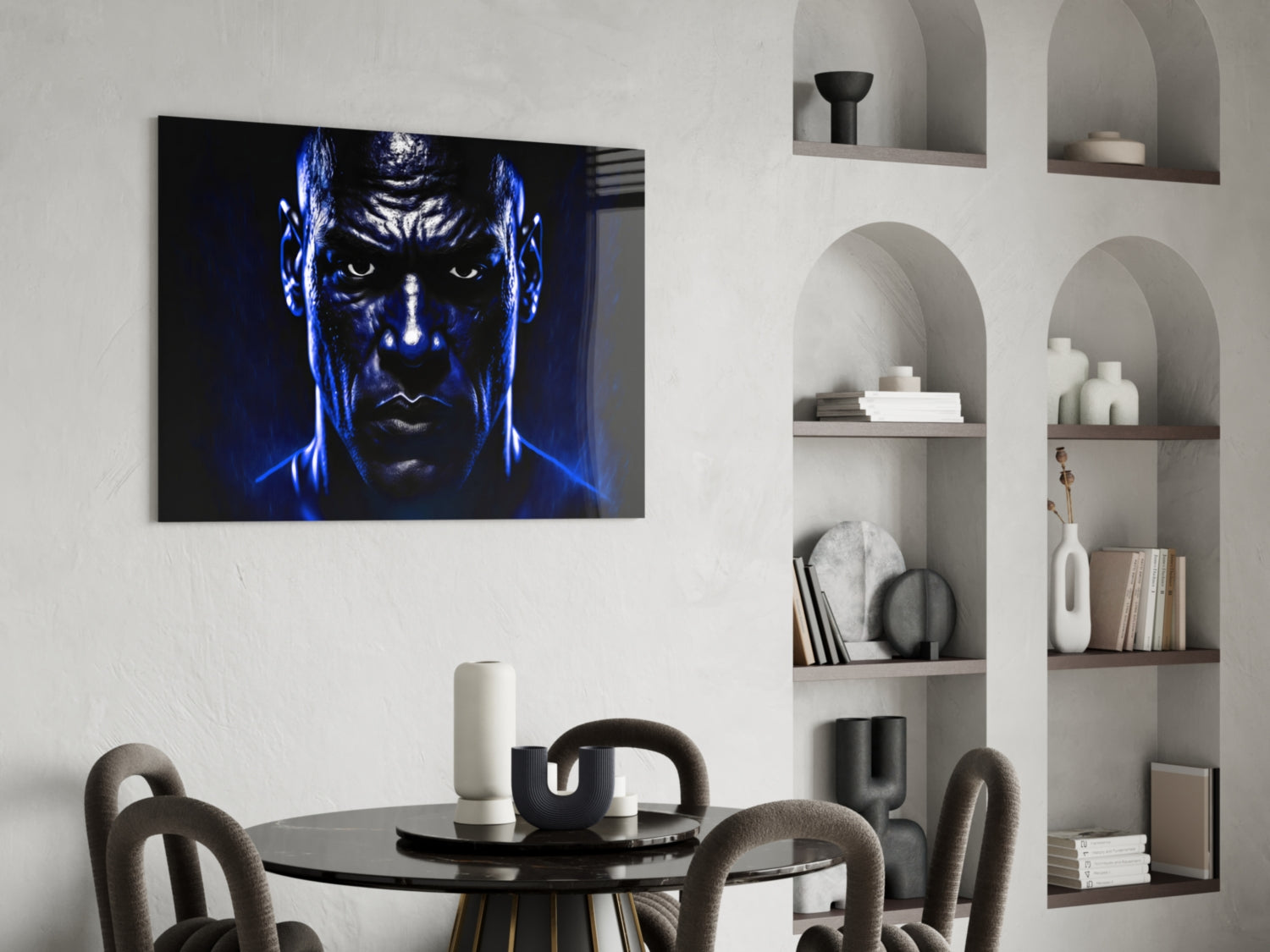 Iconic Michael Jordan Glass Wall Art  || Designer Collection | Insigne Art Design.
