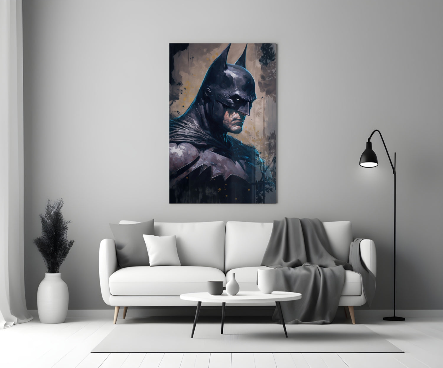 Batman Glass Wall Art  || Designer Collection.