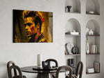 Tyler Durden panel adding editorial drama to a games corner