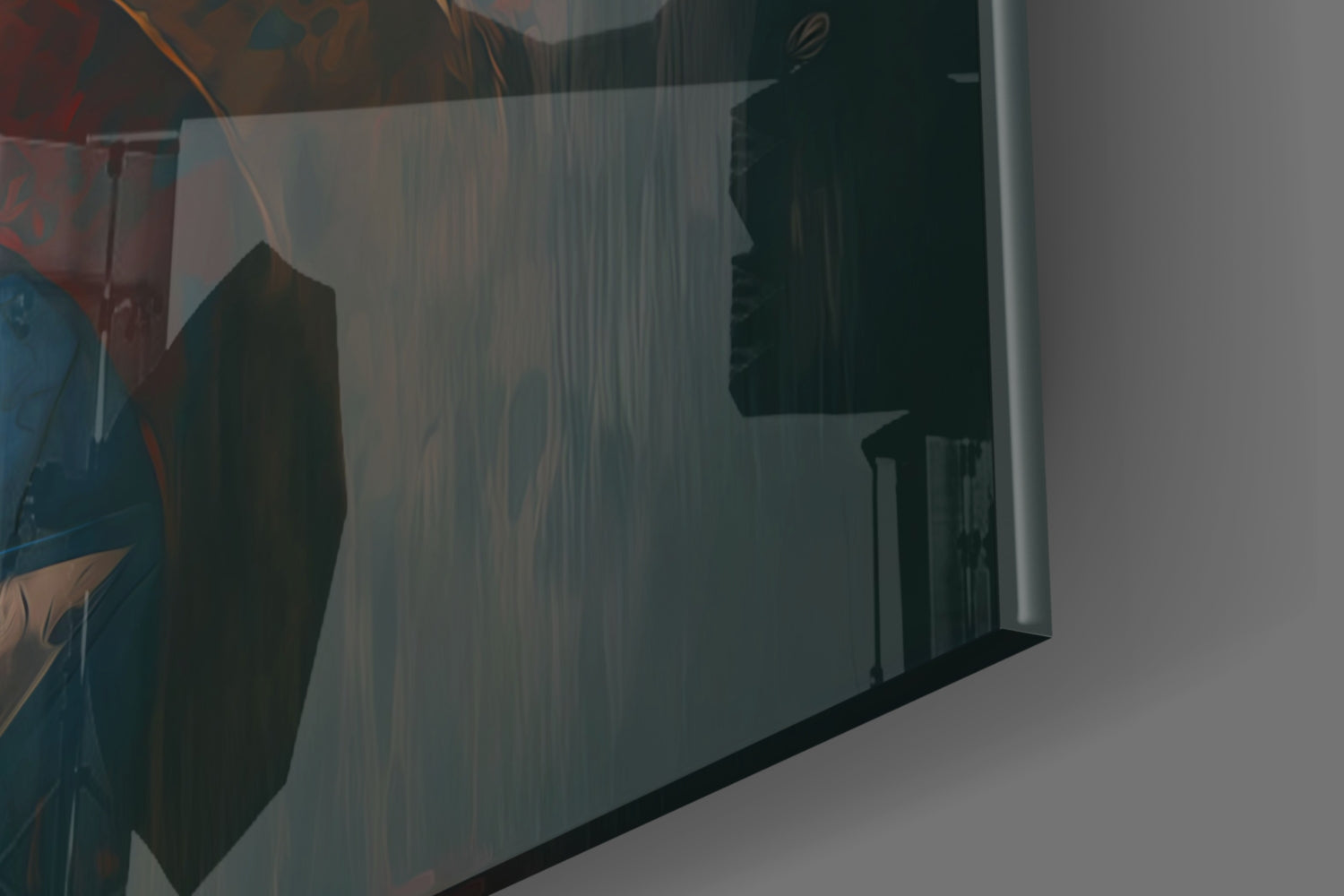 Captain America Glass Wall Art  || Designer Collection.