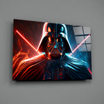 Cinematic-portrait panel bringing kinetic charge to a contemporary man cave