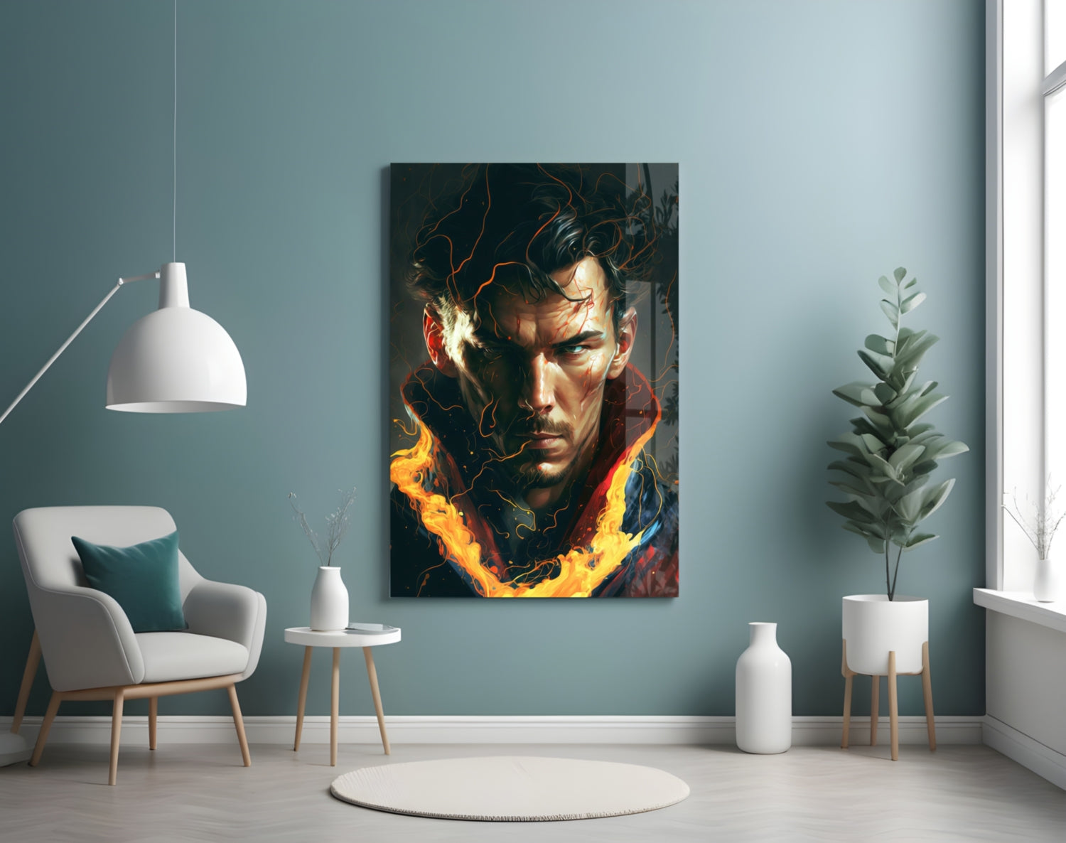 Dr. Strange Glass Wall Art  || Designers Collection.