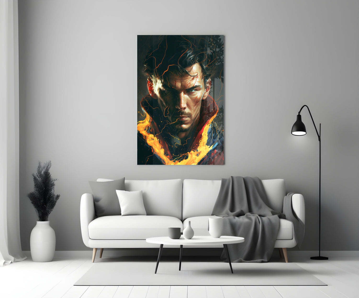 Dr. Strange Glass Wall Art  || Designers Collection.