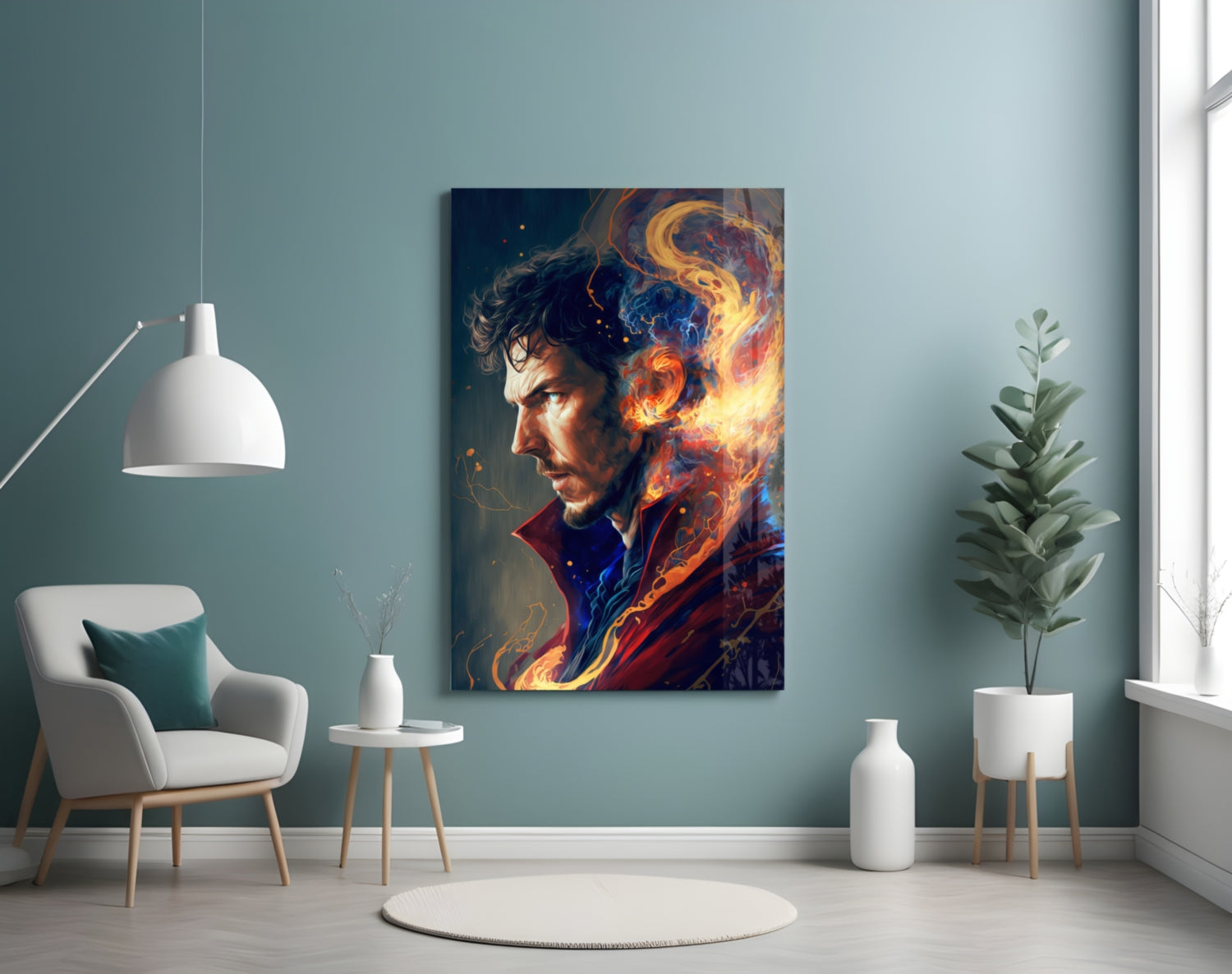 Dr. Strange Glass Wall Art  || Designers Collection.