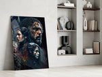 Game of Thrones glass print enhancing a hallway with cinematic mood