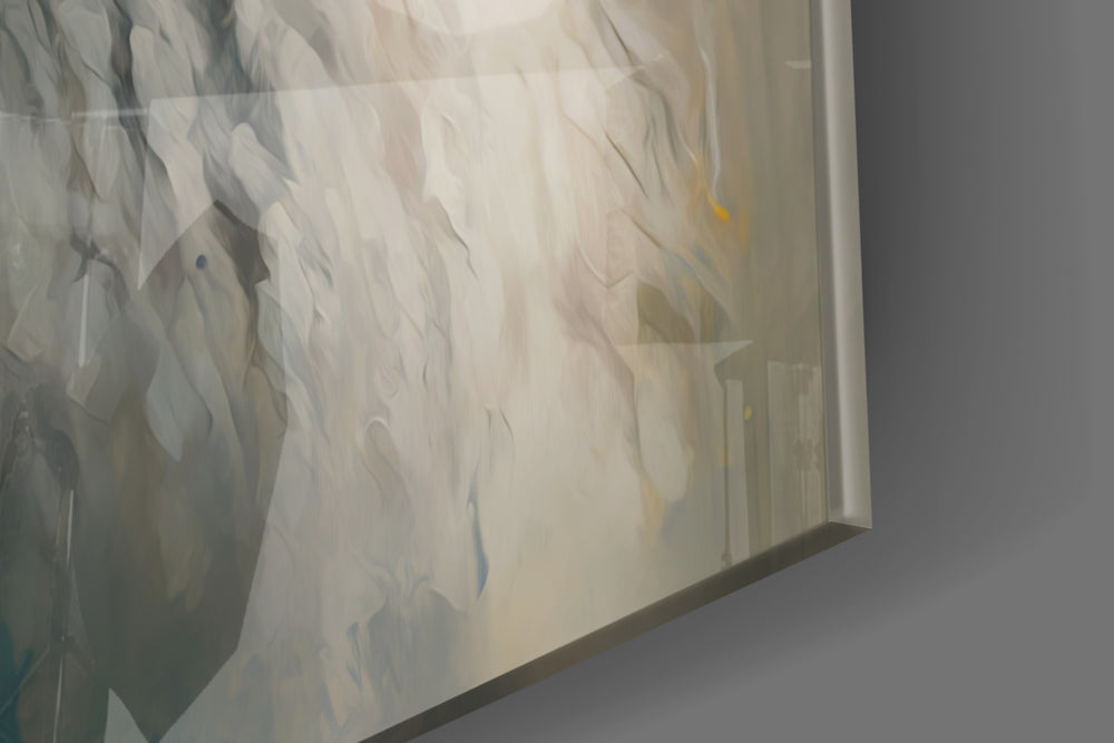 Gandalf artwork anchoring a wall with warm dramatic palette