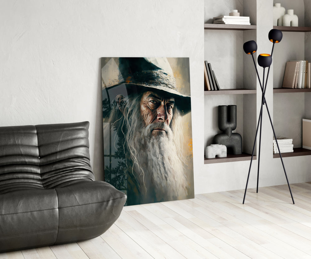 Gandalf panel adding editorial gravity to a study