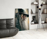 Gandalf panel adding editorial gravity to a study