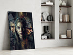 Game of Thrones glass print enhancing a hallway with cinematic mood