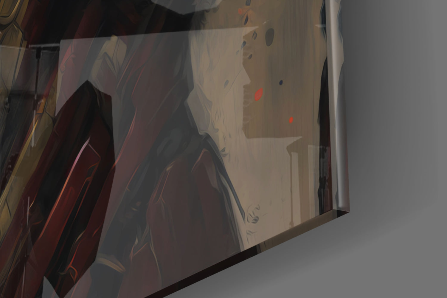 Iron Man Glass Wall Art  || Designer Collection.