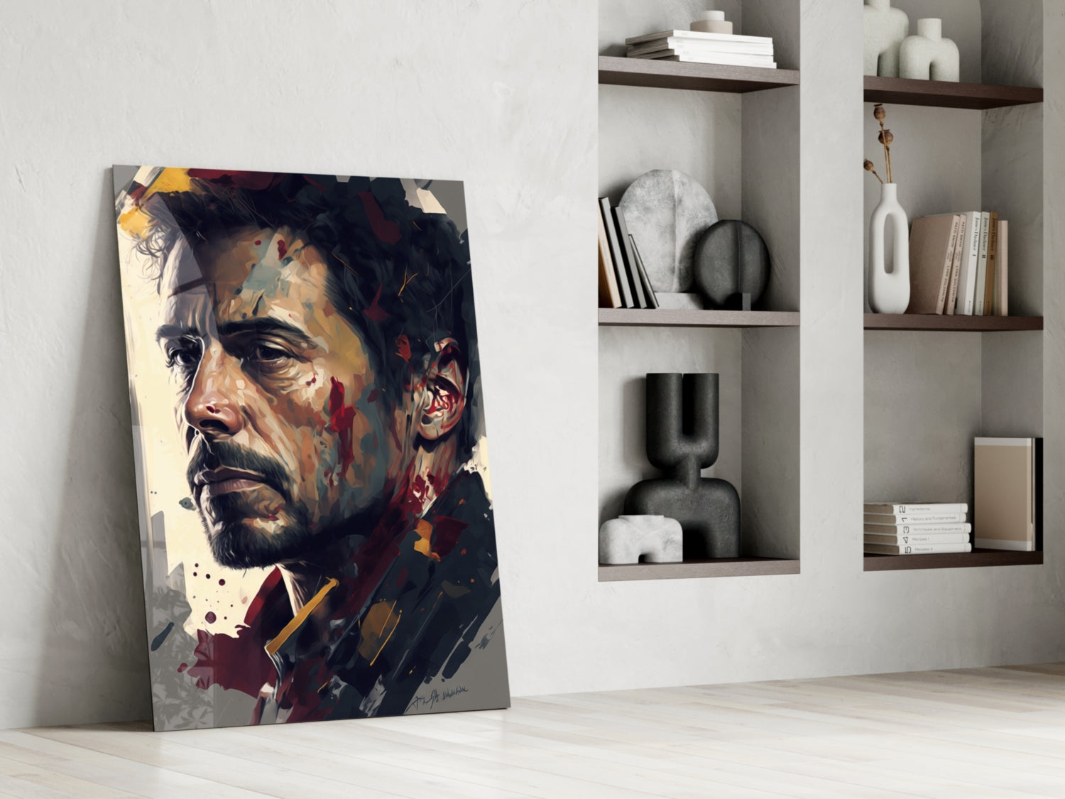 Iron Man Glass Wall Art  || Designer Collection.