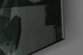 Joker artwork anchoring a wall with dark dramatic palette