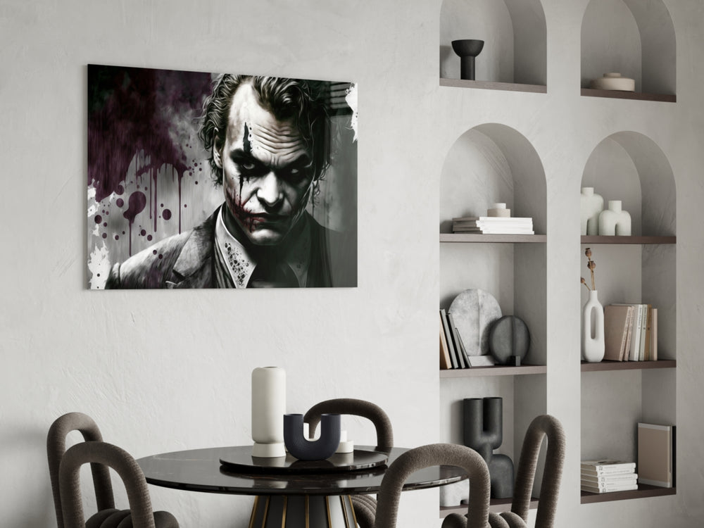 Joker panel adding editorial drama to a games corner