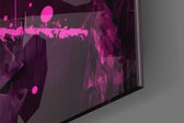 Joker artwork anchoring a wall with bold dramatic palette