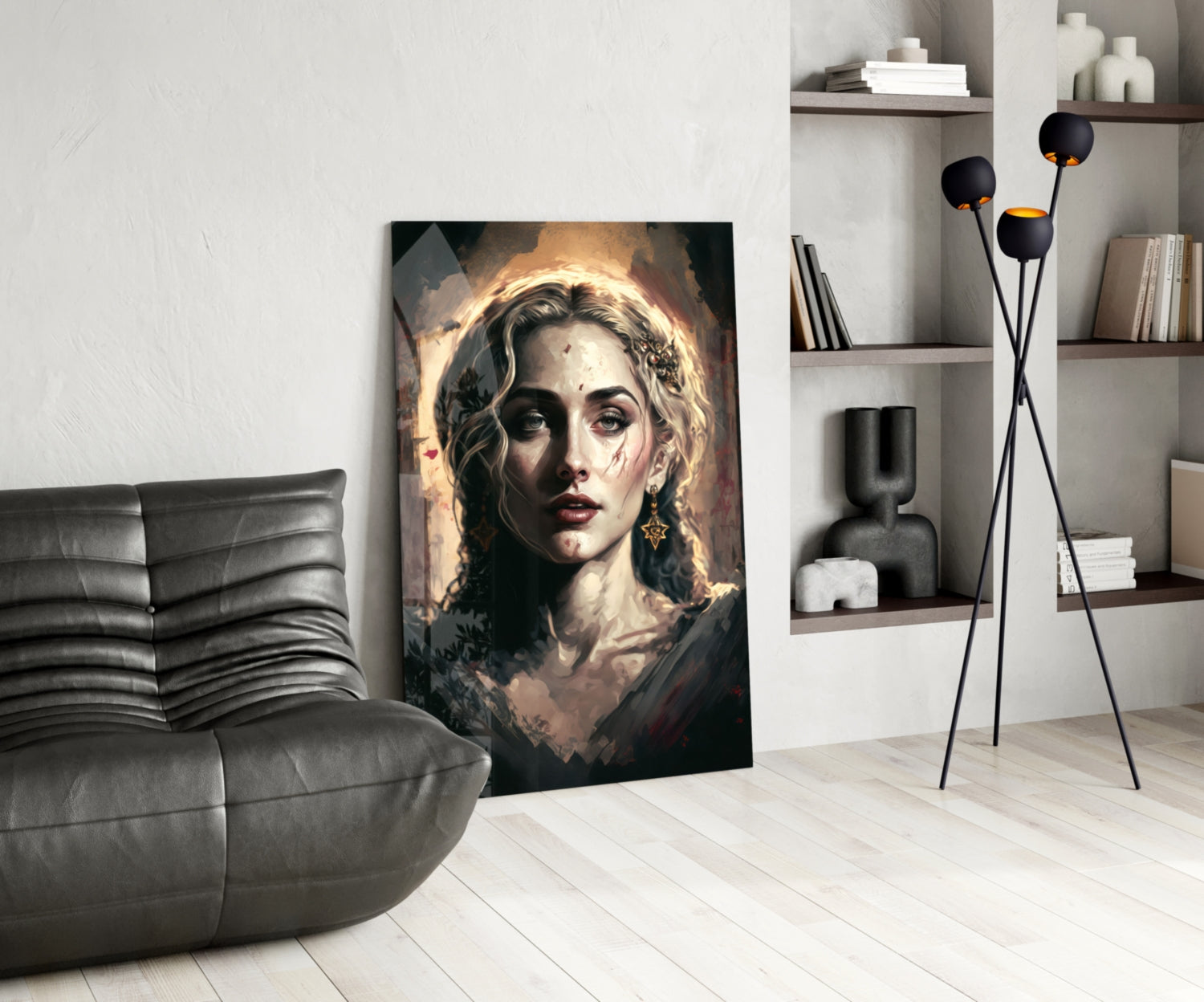 Madonna Glass Wall Art  || Designer Collection.