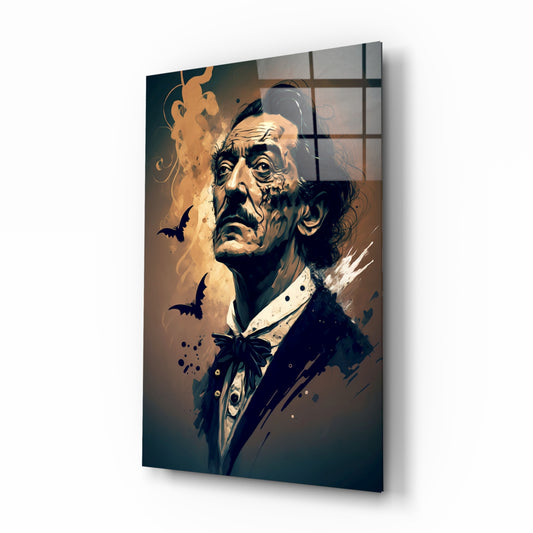 Surrealist Dreamscape Glass Wall Art  || Designer Collection
