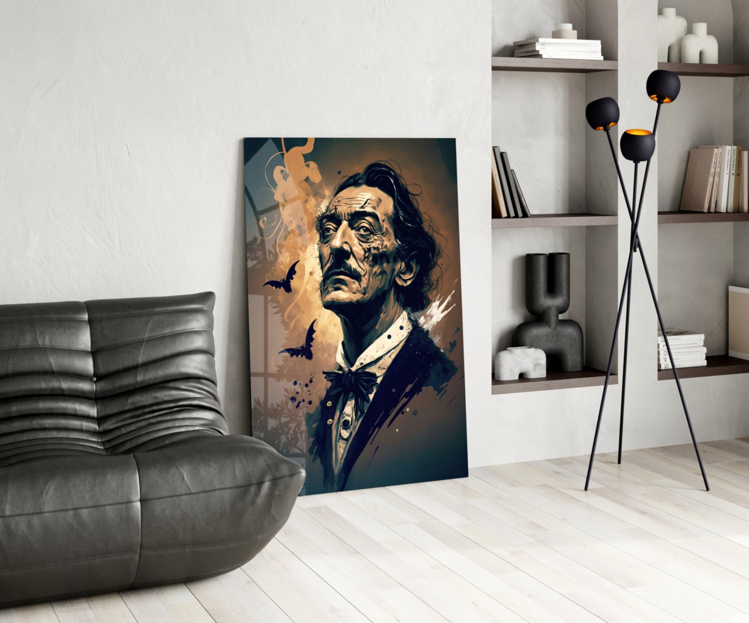 Salvador Dali Glass Wall Art  || Designer Collection.