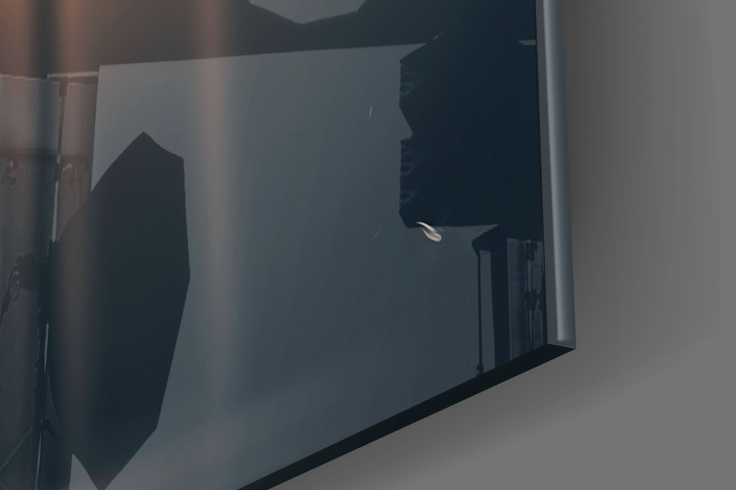 Glory of an Elephant Glass Wall Art  || Designer Collection.