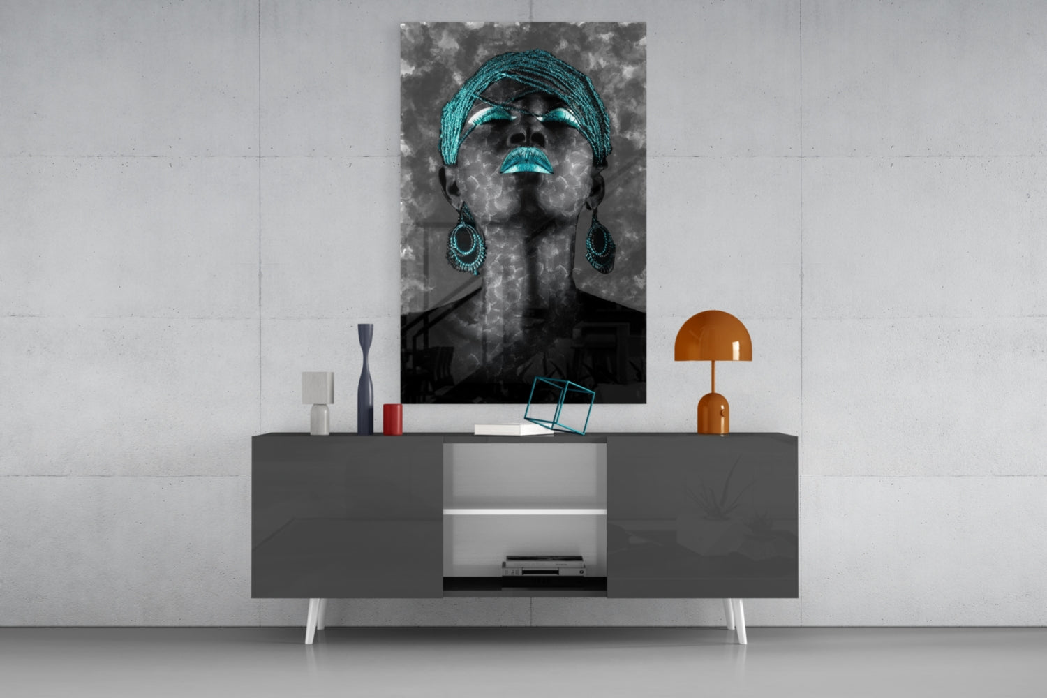 Women Glass Wall Art || Designers Collection.