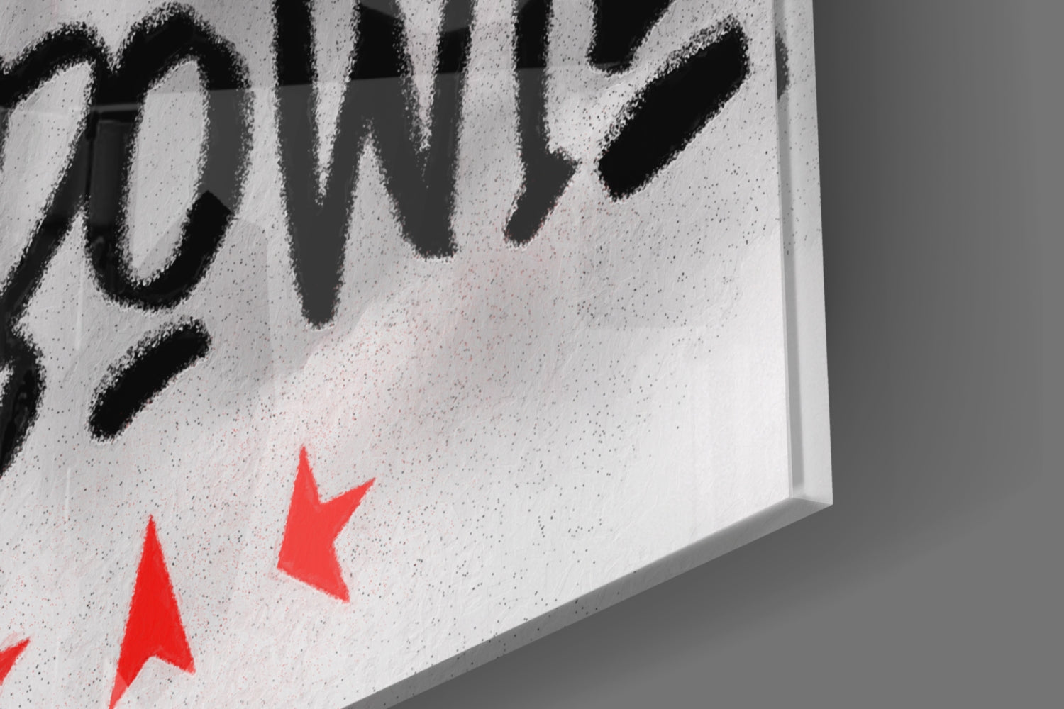 David Bowie Glass Wall Art || Designers Collection.