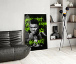 Ali panel adding collector heat to a workshop wall