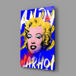 Pop-art-tribute panel bringing Factory swagger to a contemporary teen lounge