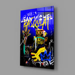 Neo-expressionist panel bringing painterly testimony to a contemporary teen lounge