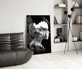 Forest in my Mind panel adding editorial calm to a gallery wall