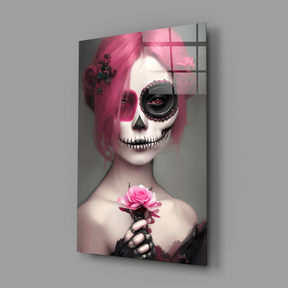 Gothic-romance panel bringing gothic delicacy to a moody boutique