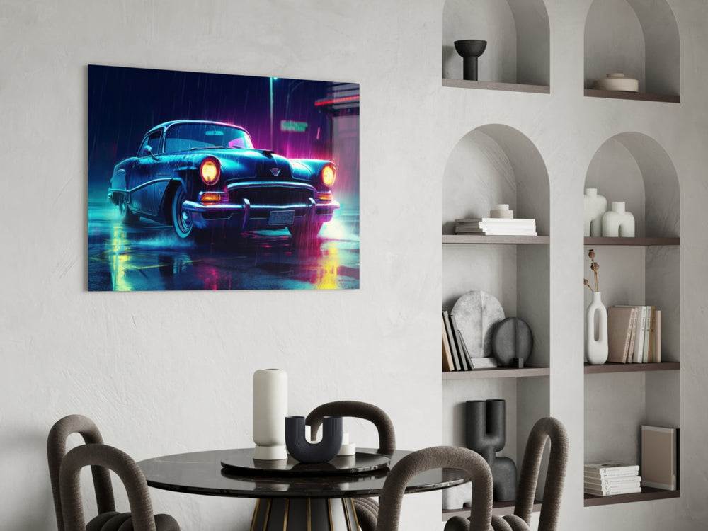 Cadillac panel adding editorial pulse to a hallway