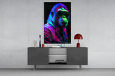 Ape the Cool panel catching lamp light to reveal its cinematic glow
