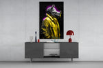 Rhino in Style panel catching lamp light to reveal its cinematic glow