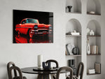 Designer's Collection panel adding editorial pulse to a hallway