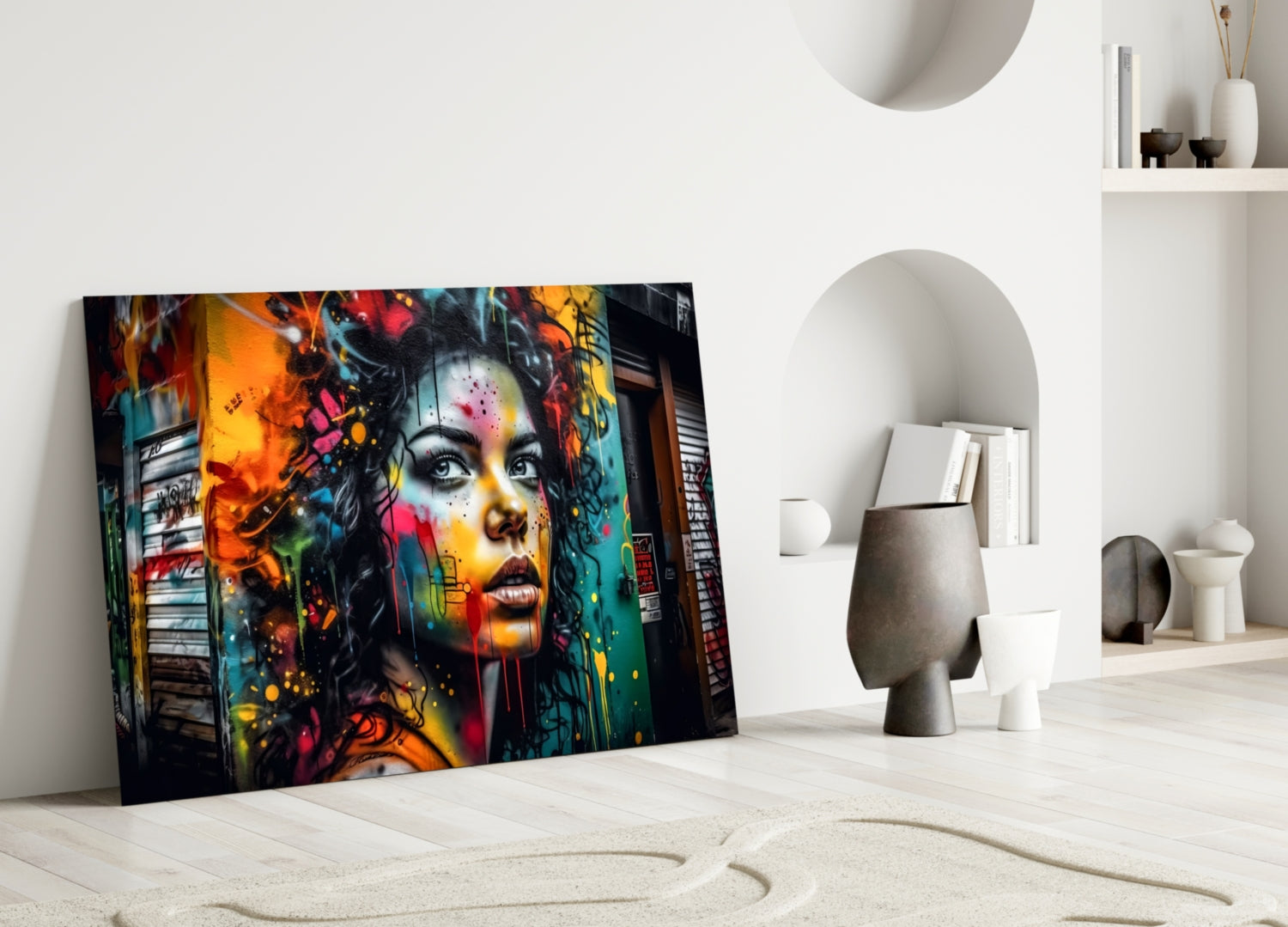 Beauty Glass Wall Art || Designer Collection.