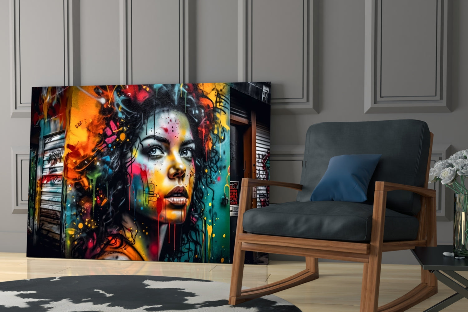 Beauty Glass Wall Art || Designer Collection.