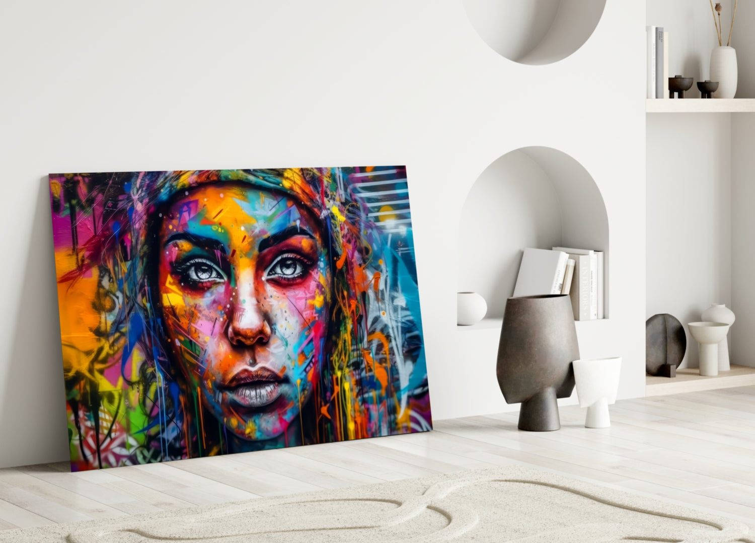 Beauty Glass Wall Art || Designer Collection.