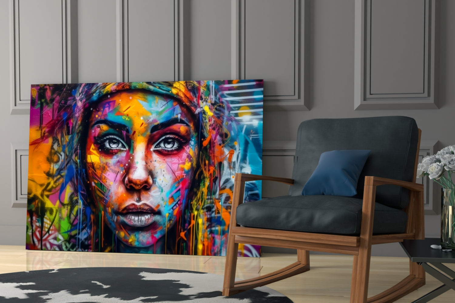 Beauty Glass Wall Art || Designer Collection.