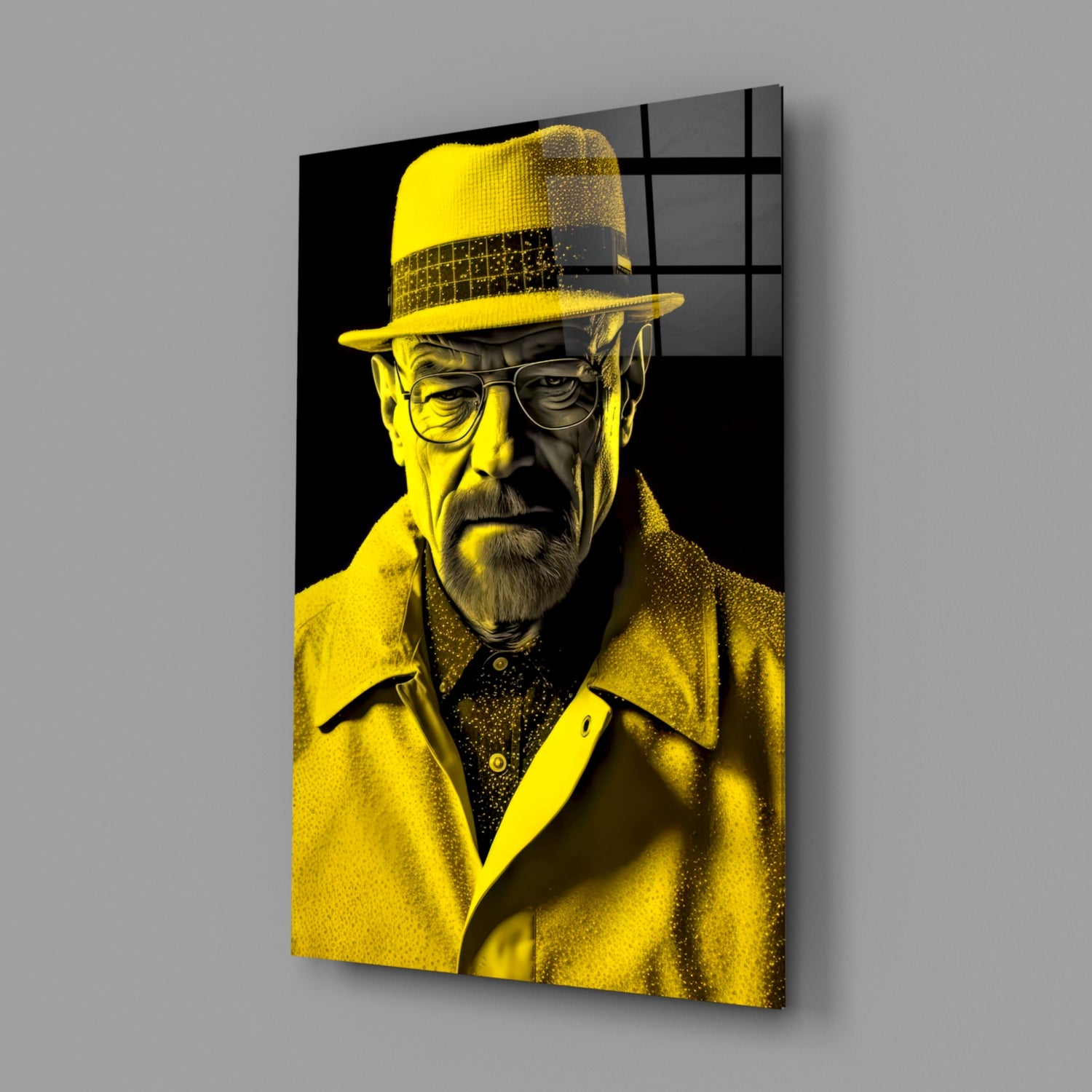 Heisenberg Glass Wall Art || Designer Collection.