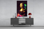 Mona Lisa V2 panel catching lamp light to reveal its cinematic glow
