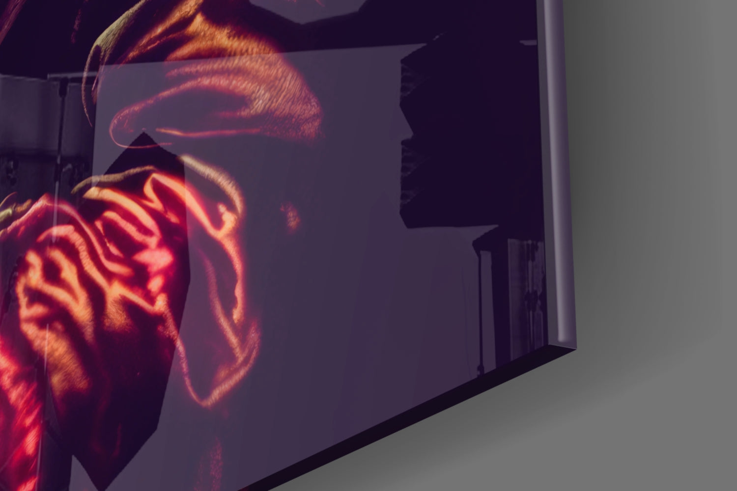 Mona Lisa V2 Glass Wall Art || Designer Collection.