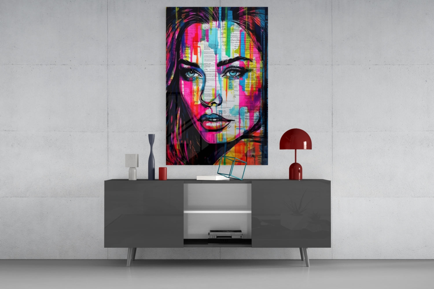 Beauty Glass Wall Art || Designer Collection.